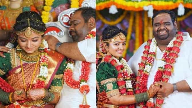 वधूने नेसलेली साडी, अभिनेत्रीचं प्रोड्युसरसोबतच्या लग्नाएवढीच चर्चेत