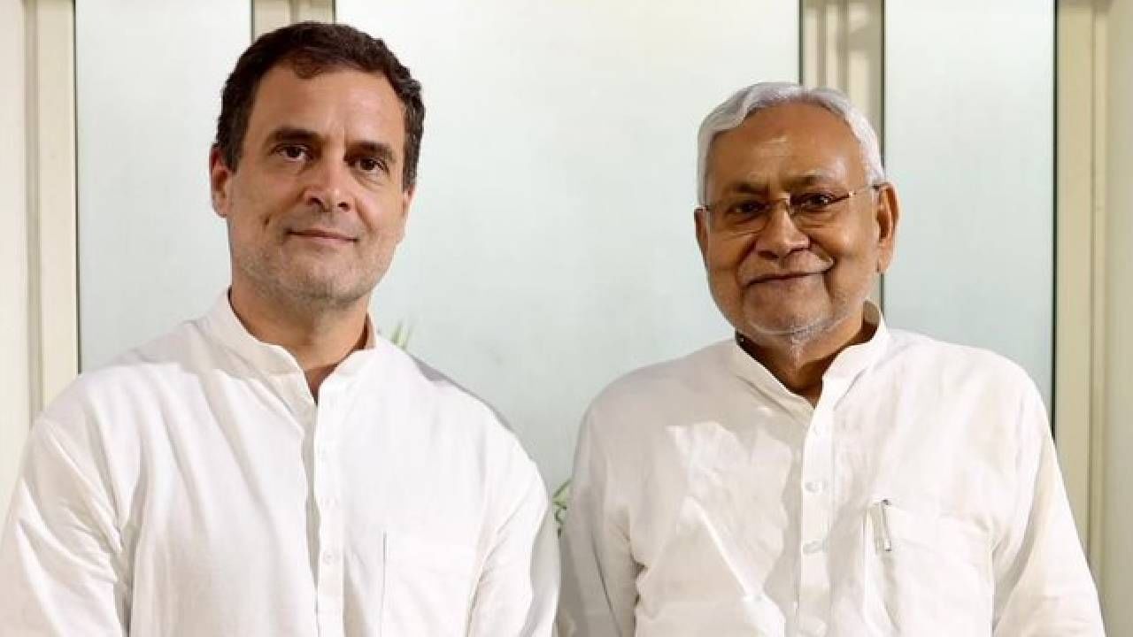 Nitish Kumar: 2024 लोकसभा निवडणुकांसाठी विरोधक एकवटणार?, नितीशकुमारांनी घेतली राहुल गांधींची भेट, म्हणाले पंतप्रधान होण्यात..