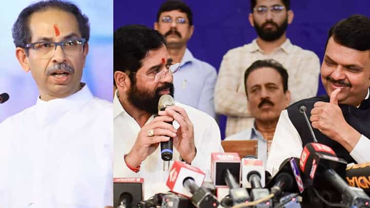 कुणाची शिवसेना खरी अन् कोण शिल्लक सेना? काही सेकंदात देवेंद्र फडणवीसांनी क्लिअर केलं कुणाची शिवसेना खरी अन् कोण शिल्लक सेना? काही सेकंदात देवेंद्र फडणवीसांनी क्लिअर केलं