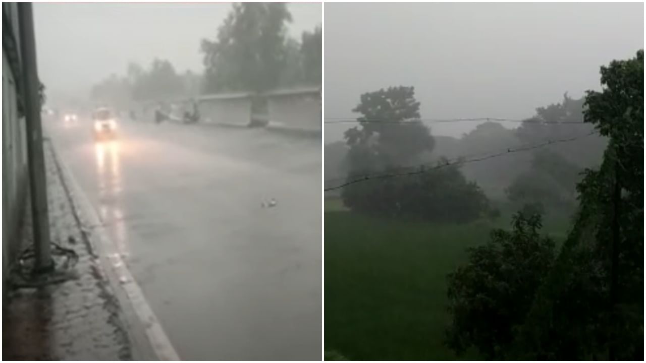 Pune rain : गणेशदर्शनासाठी बाहेर पडलेल्या पुणेकरांचा हिरमोड, मुसळधार पावसानं झोडपलं; रस्त्यांवर पाणीच पाणी!