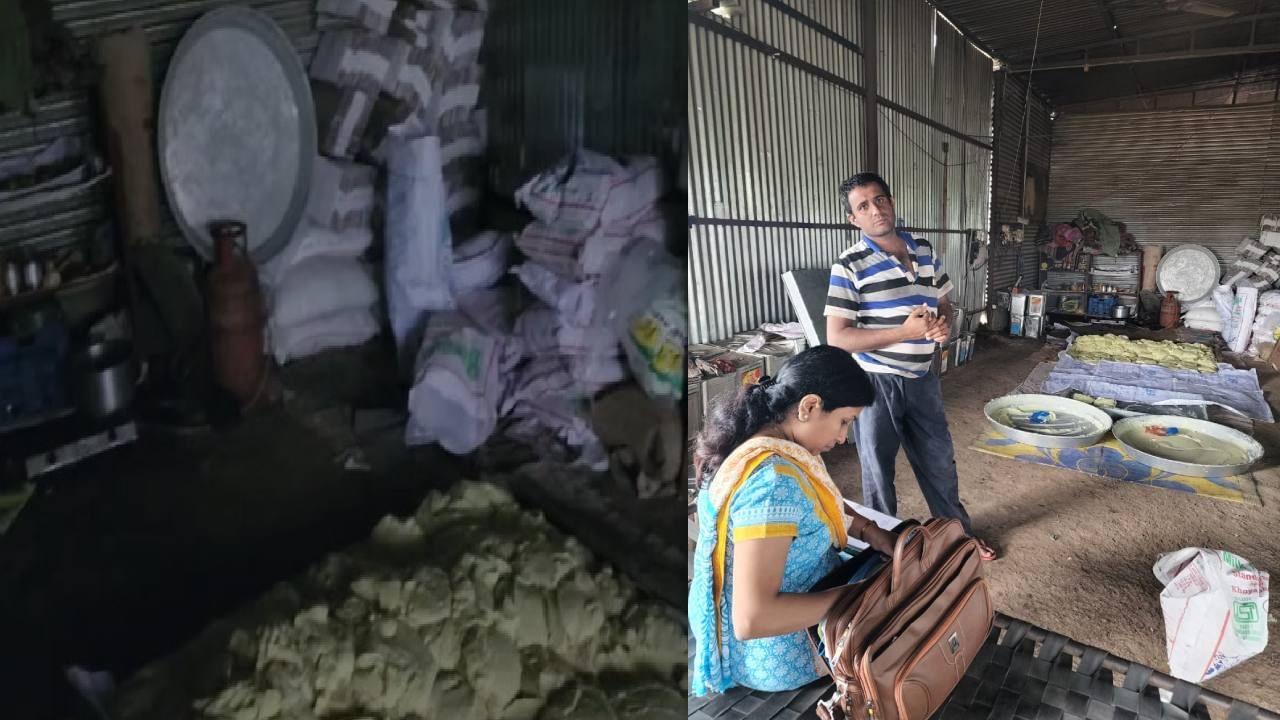 सोलापूरमध्ये एफडीएची मोठी कारवाई, एवढ्या किमतीचा साठा जप्त सोलापूरमध्ये एफडीएची मोठी कारवाई, एवढ्या किमतीचा साठा जप्त
