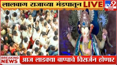 Lalbaugcha Raja : लालबाग राजाच्या मंडपातून थेट आढावा! लाडक्या बाप्पाचं आज विसर्जन, अशी सुरु आहे विसर्जनाची तयारी