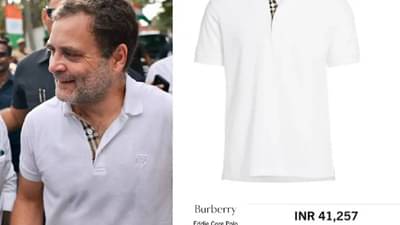 राहुल गांधींच्या टी-शर्ट , बुटांचा ब्रँड कोणता?, भाजपच्या ट्विटनंतर चर्चांचा धुरळा