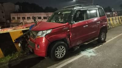 Nagpur Accident : कारने चार दुचाकींना उडवले, विचित्र अपघातात दोन ठार, दोन गंभीर जखमी