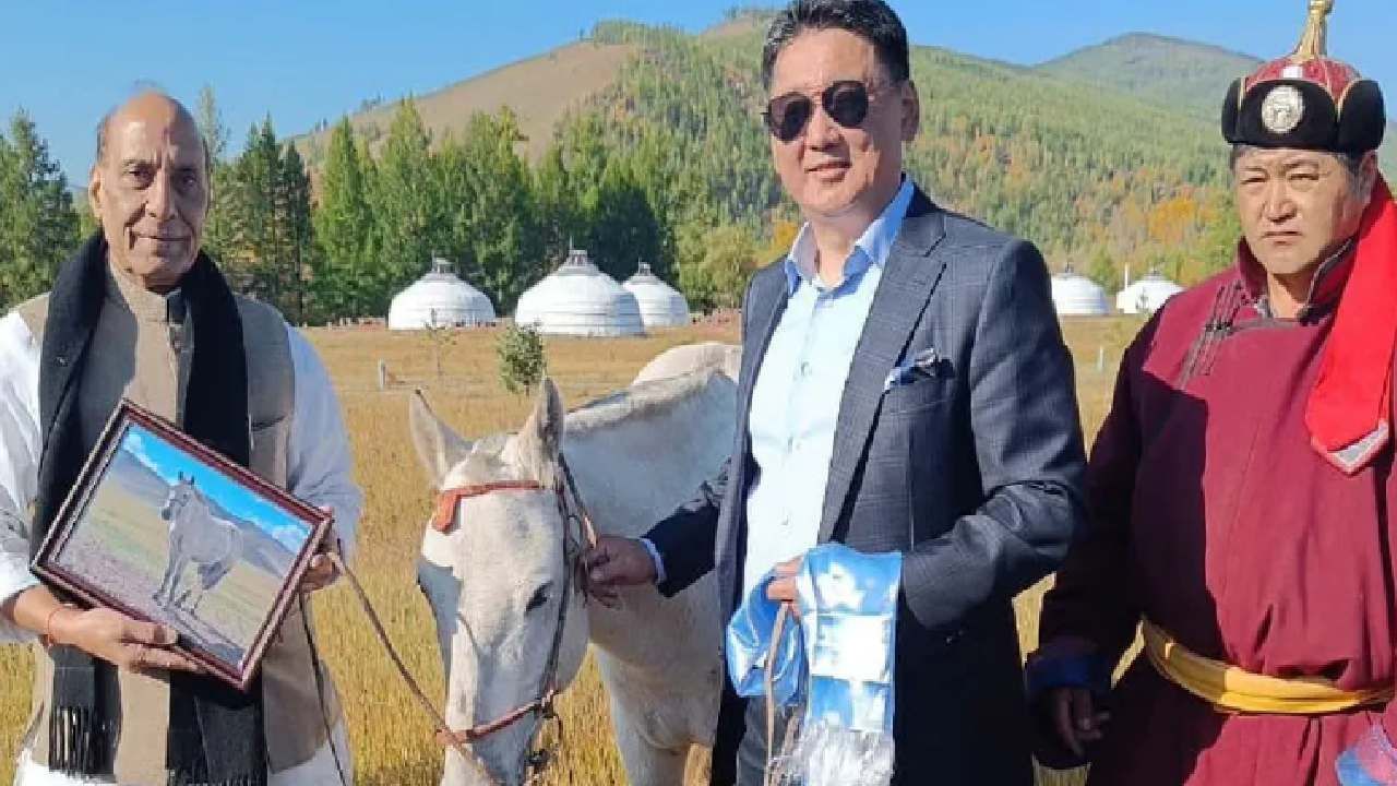 मंगोलियात संरक्षण मंत्र्यांना मिळाली  'चपळ' भेटवस्तू, पण भारतात आणणार नाहीत, का?