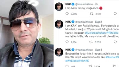 Kamal R Khan: मैं अपना बदला लेने के लिए वापिस आ गया हूं जामिनानंतर KRK ट्विटरवर पुन्हा सक्रिय