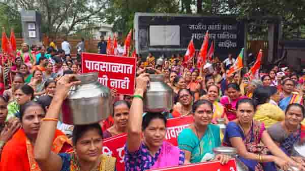 धरण उशाला आणि कोरड घशाला... भर पावसाळ्यात नाशिककरांना प्यायला पाणी नाही...