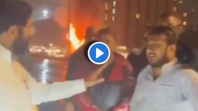 Video : गाडीपेक्षा जीव महत्त्वाचाय! आग लागलेल्या फॉर्च्युनर गाडीच्या मालकाशी जेव्हा मुख्यमंत्री संवाद साधतात...