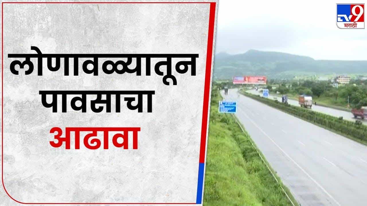 लोणवळ्यात रिमझिम पाऊस; निसर्ग बहरल्यामुळे वातावरण नयनरम्य