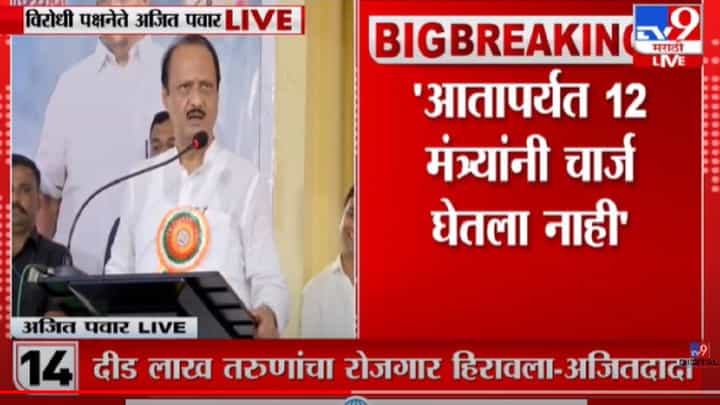 महाराष्ट्राला मागे नेण्याचं काम चालू आहे - अजित पवार महाराष्ट्राला मागे नेण्याचं काम चालू आहे - अजित पवार