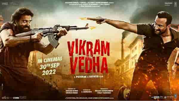Vikram Vedha: जबरदस्त रेकॉर्ड करत प्रदर्शित होणार ऋतिक-सैफ अली खानाचा ‘विक्रम वेधा