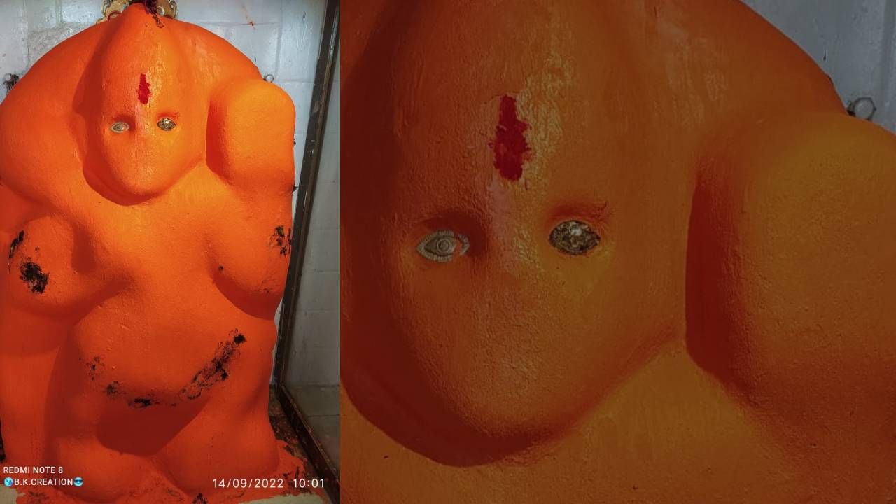 Video : जालन्यानंतर आता धुळ्यातील मारुती टार्गेट! मारुती मूर्तीचा चांदीचा डोळा चोरल्यानं खळबळ