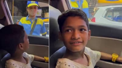 Viral: अच्छे से तेल भरना...छोट्या पुष्पाचा व्हिडीओ तुफान व्हायरल, नेटकरी म्हणाले, कडक है साला!