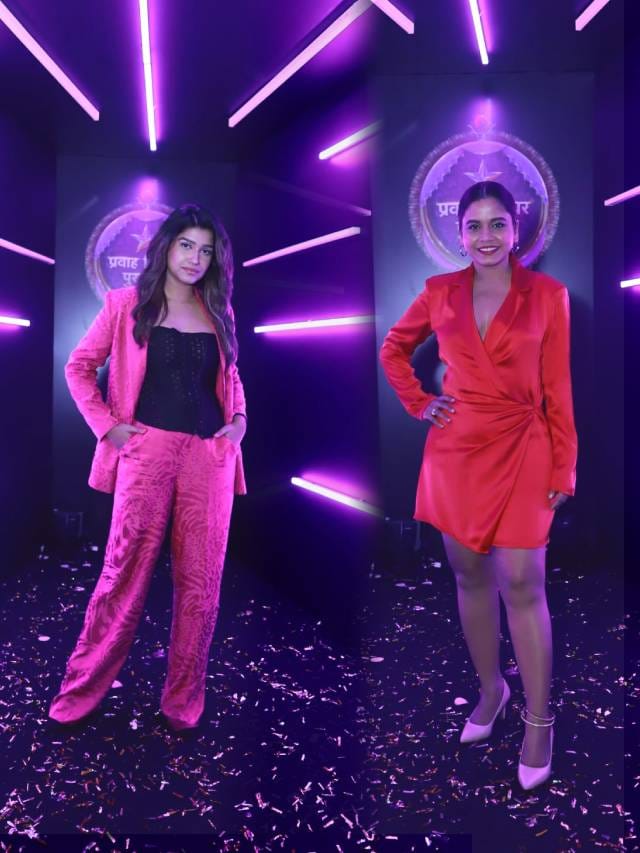 Pravah Picture Award Ceremony रेड कार्पेटवर कलाकारांचा ग्लॅमरस अंदाज