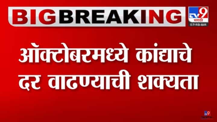 कांदा रडवणार? ऑक्टोबर महिन्यात कांदा महागण्याची भीती, किती रुपयांनी दर वाढणार? कांदा रडवणार? ऑक्टोबर महिन्यात कांदा महागण्याची भीती, किती रुपयांनी दर वाढणार?