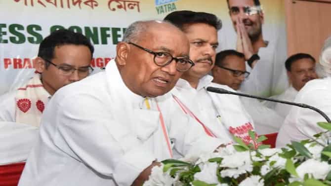 हम भी है जोश में...दिग्विजय सिंह यांनी अध्यक्षपदासाठी कंबर कसली..
