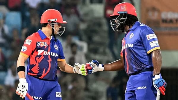 Legends League : 13 चेंडूत 64 धावा, गंभीरच्या जोडीदाराची सुपर फटकेबाजी