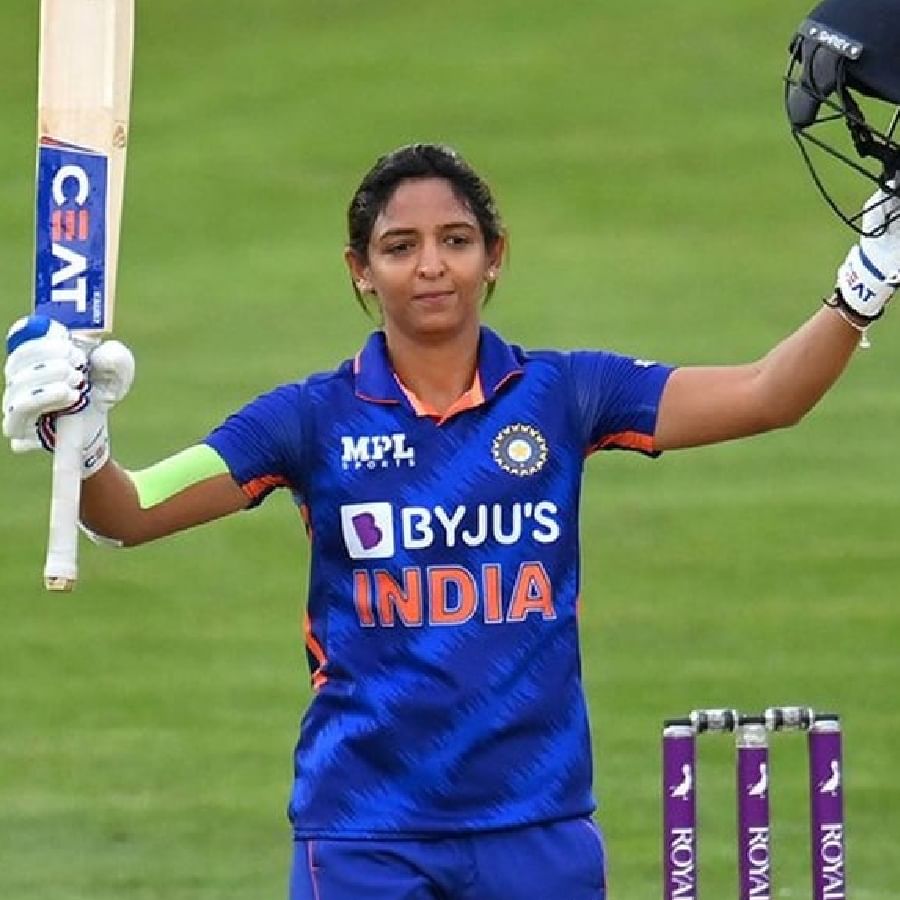 Harmanpreet also equaled Sachin Tendulkar by scoring a century against England.  Sachin has scored 3 ODI centuries while batting at number four.  Harmanpreet now has 3 centuries to his name.