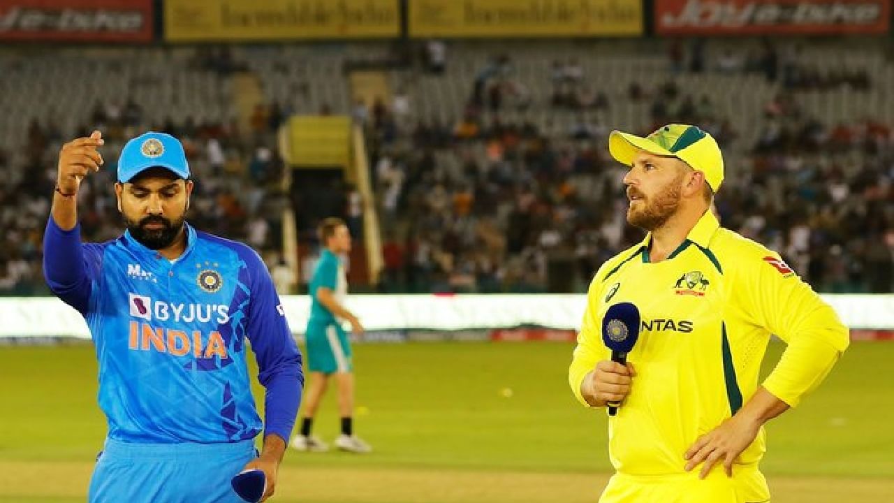 IND vs AUS T20 : भारतानं टॉस जिंकला, ऑस्ट्रेलियाची पहिले फलंदाजी