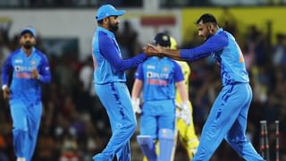 IND vs AUS T20 : भारतानं टॉस जिंकला, ऑस्ट्रेलियाची पहिले फलंदाजी