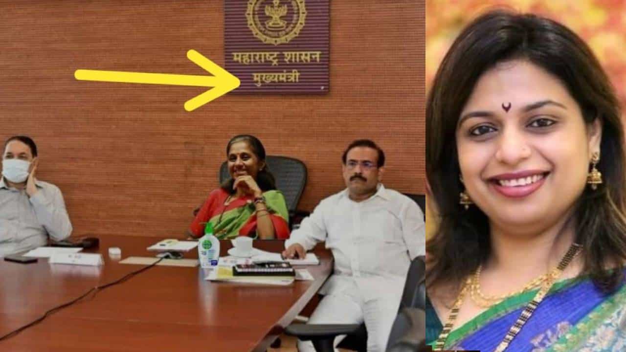 सुप्रिया सुळेंचा तो फोटो का शेअर केला?, शीतल म्हात्रेंनी कारण सांगितलं...