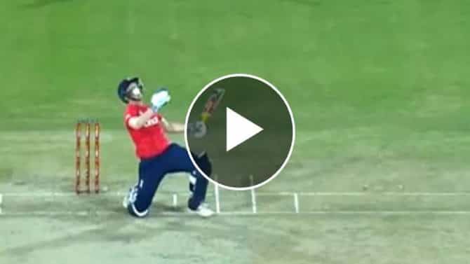 PAK vs ENG मॅचमध्ये काळाजाचा ठोका चुकवणारी घटना, थोडक्यात वाचला इंग्लंडचा बॅट्समन, बॉल थेट... VIDEO