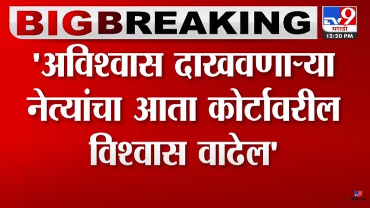 आता तरी त्यांचा न्यायालयावरील विश्वास वाढेल, दसरा मेळाव्याच्या निकालावरून मुनगंटीवारांचा शिवसेनेला टोला
