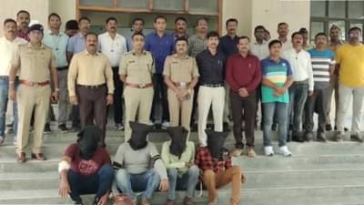 एटीएम कटिंग करून रोख रक्कम पळवली, येथील अट्टल टोळी तेलंगणातून जेरबंद