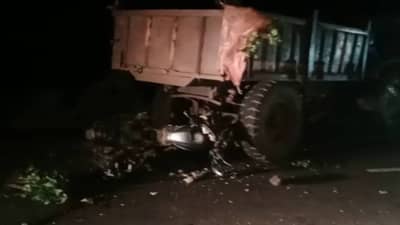 सेम स्पॉट, सेम ट्रॅक्टर, दोन अपघात, दोघे ठार! नंदुरबारमधील थरारक घटना