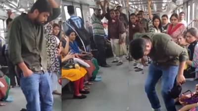 बायका घाबरल्या, पळून गेल्या, लगेच बसायला जागा मिळाली, न भांडता...!