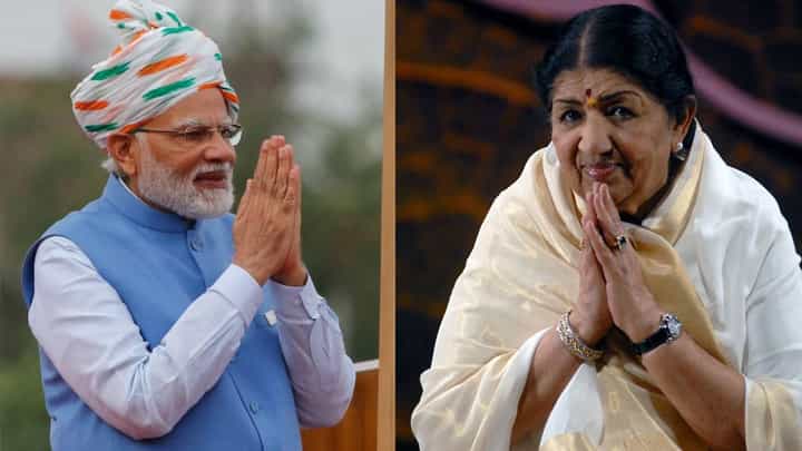 लतादिदींच्या जयंतीनिमित्त पंतप्रधान मोदींकडून अभिवादन, मोठी घोषणा लतादिदींच्या जयंतीनिमित्त पंतप्रधान मोदींकडून अभिवादन, मोठी घोषणा