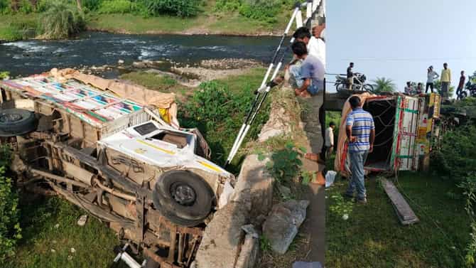 भीषण अपघातातून 25 मजुरांचा मृत्यूला चकवा! चालकाचं नियंत्रण सुटलं, पुढे घडला थरार