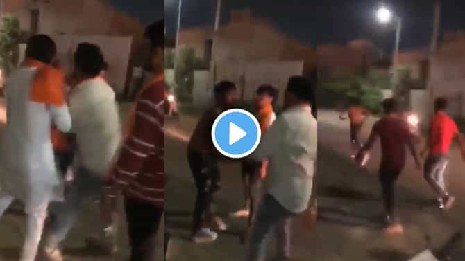 गरबा कार्यक्रमामध्ये शिरले म्हणून मुस्लिम तरुणांना मारहाण?