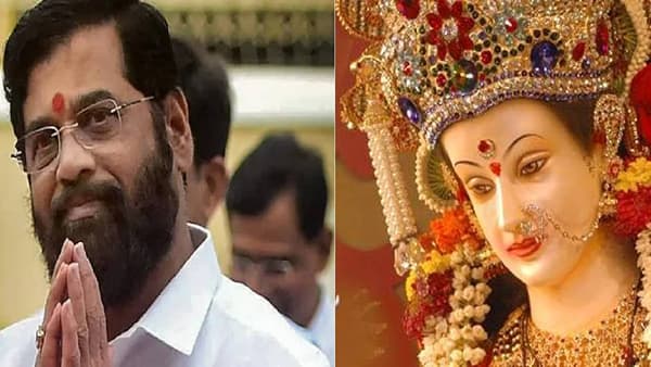 Tembhi Naka navratri: मुख्यमंत्र्यांकडून टेंभी नाक्यावर देवीच दर्शन, आई जगदंबेचरणी केली एकच प्रार्थना...