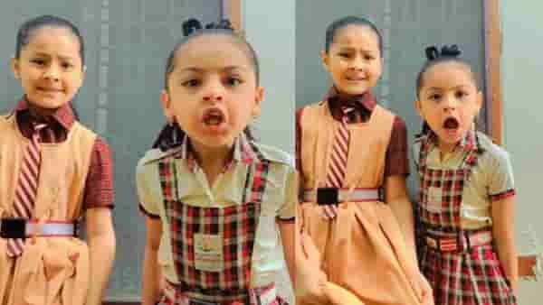 देवाघरची फुलं! दात तुटलेत पण कॉन्फिडन्स बघा, अप्रतिम व्हिडीओ!