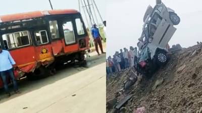 आई तुळजाभवानीचं दर्शन घेऊन निघाले, पण वाटेतच मृत्यूने गाठलं! 5 जण जागीच ठार