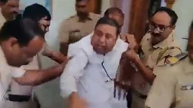 भारत मुक्ती मोर्चाचे आरएसएसविरोधात आंदोलन, पोलिसांनी नाकारली परवानगी, तरीही....