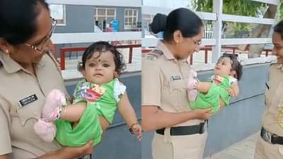 चार महिन्यांचं बाळ घेऊन परीक्षा द्यायला गेली, परीक्षा केंद्राबाहेर बाळाचं रडू थांबेना, मग...