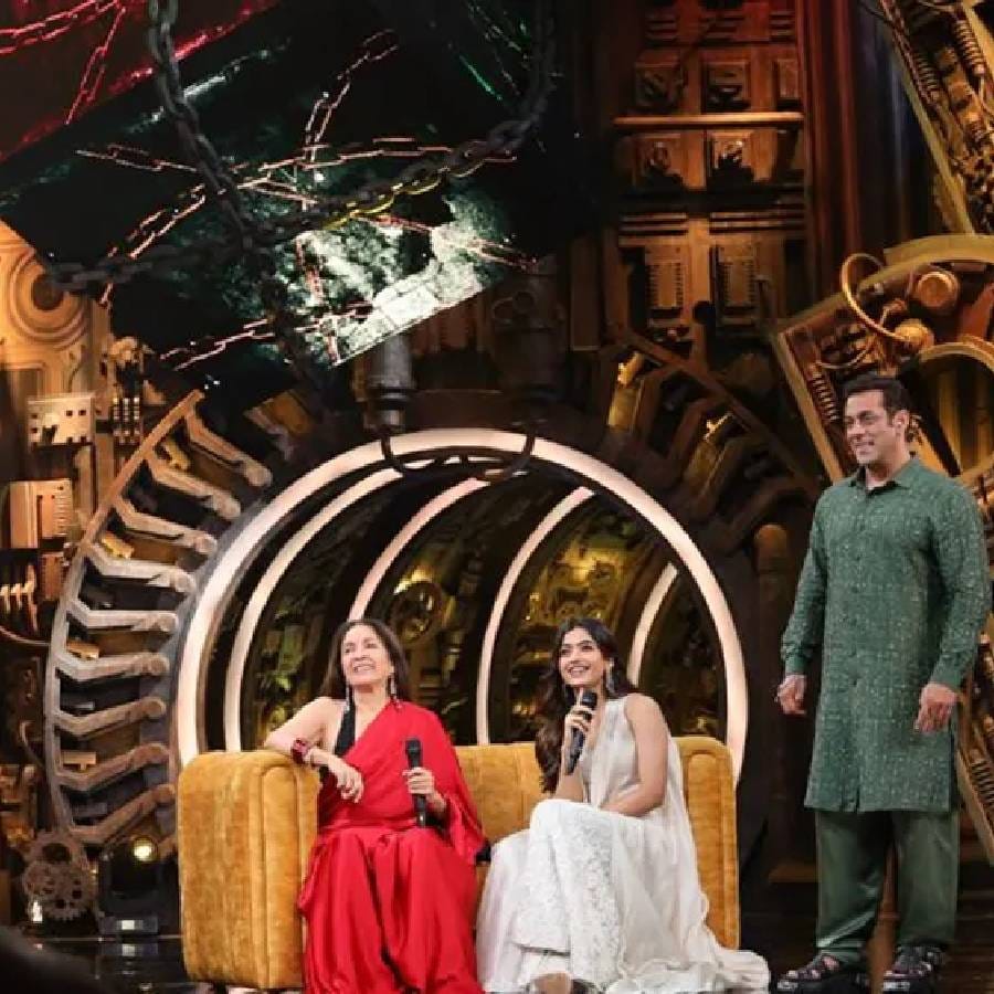 रश्मिका तिच्या आगामी गुड बाय या चित्रपटाचे प्रमोशन करण्यासाठी बिग बॉसच्या सेटवर पोहचली होती. या चित्रपटात रश्मिकासोबत अमिताभ बच्चन देखील दिसणार आहेत.