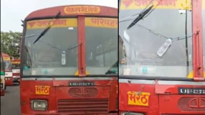 अरे भई वाह! वायपर बिघडला होता म्हणून शक्कल लढविली, जुगाड असावा तर असा...