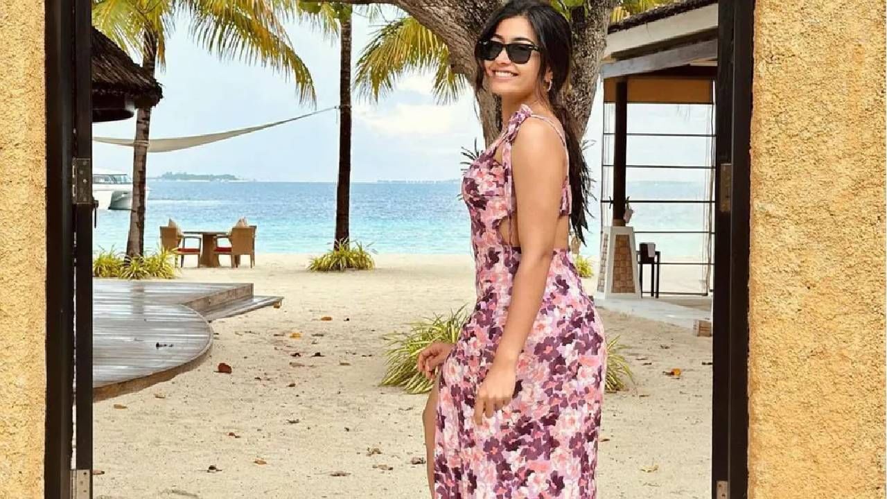 Rashmika Mandanna | फोटो शेअर करत रश्मिकाने मालदीव ट्रीपबद्दल लिहिले की...