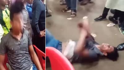 लग्नाच्या हॉलमध्ये तरुणासोबत झाले असे काही; सर्व म्हणाले याला झपाटले