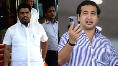 एका पंच वार्षिकमध्ये 18 कोटींनी संपत्ती वाढतेच कशी?, नितेश राणेंचे वैभव नाईकांवर गंभीर आरोप