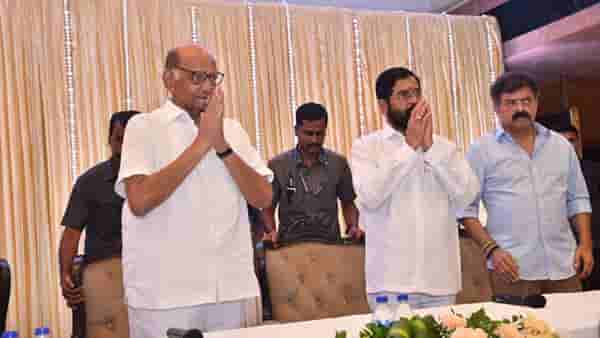 Eknath Shinde : मी, फडणवीस, पवार एकत्र आल्यानं... मुख्यमंत्री एकनाथ शिंदे यांचं सूचक विधान