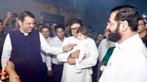 ठाकरे-शिंदे-फडणवीस एकत्र! 3 दिग्गज सोबत येणं महायुतीची नांदी? एकनाथ शिंदे यांची पहिली प्रतिक्रिया