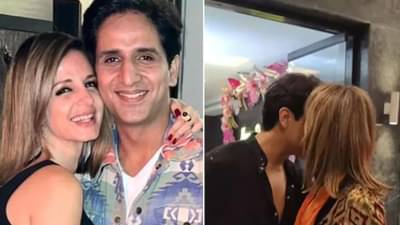 दिवाळी पार्टीनंतर कॅमेरासमोर सुझानने बॉयफ्रेंडला केलं किस; भडकलेले नेटकरी म्हणाले..