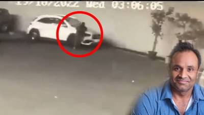 CCTV : सिनेनिर्मात्याने केला बायकोचा जीव घेण्याचा प्रयत्न! मुंबईतील थरार कॅमेऱ्यात कैद