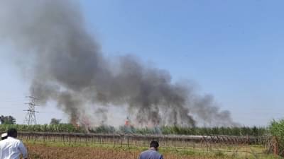 शेतकऱ्याच्या गोडव्याचा झाला कोळसा, डोळ्या देखत होत्याचं नव्हतं झालं...