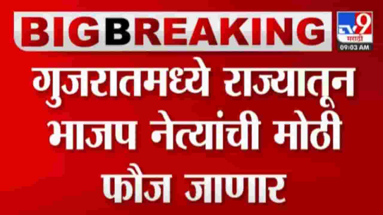 विधासभा निवडणुकीसाठी राज्यातून भाजप नेत्यांची मोठी फौज गुजरातला जाणार, 'इतक्या' आमदारांचा समावेश