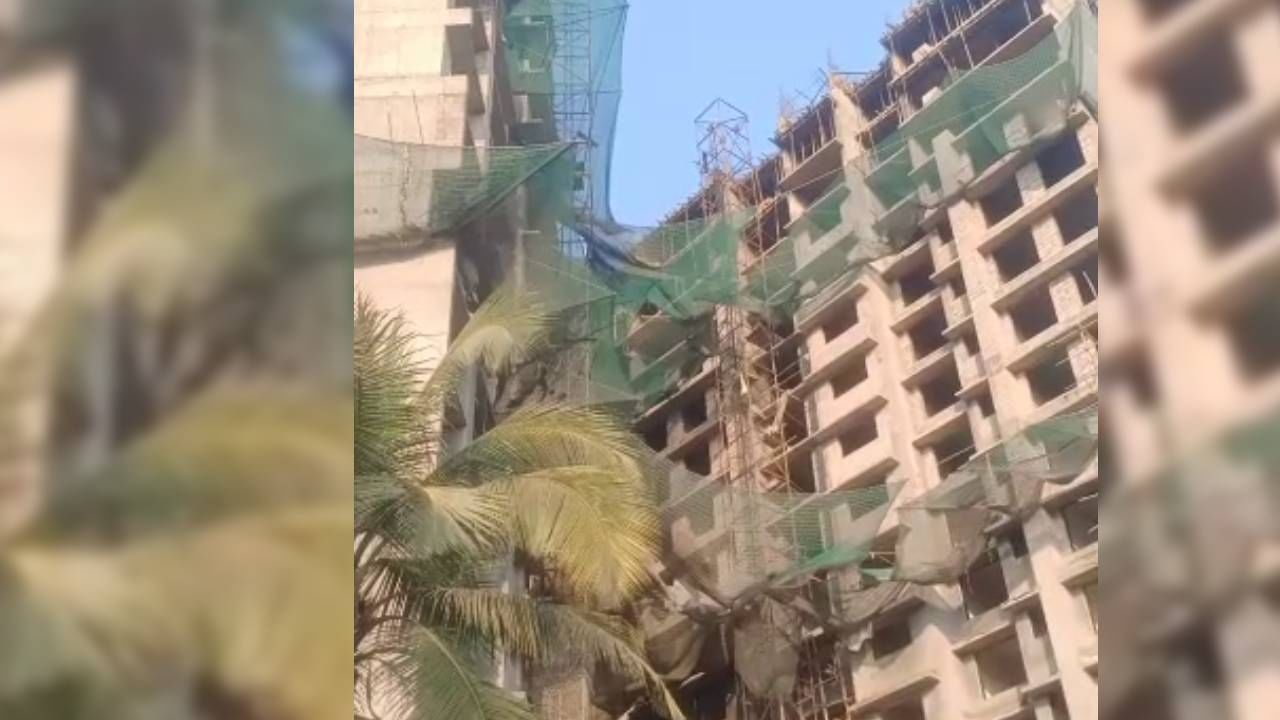 Mumbai : 12 व्या मजल्यावरुन कोसळला आणि क्षणात होत्याचं नव्हतं झालं!